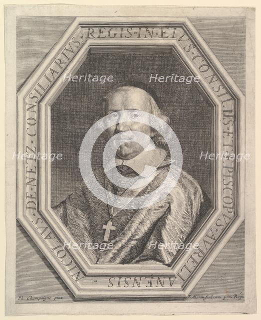 Nicolas de Netz, eveque d'Orleans. Creator: Jean Morin.