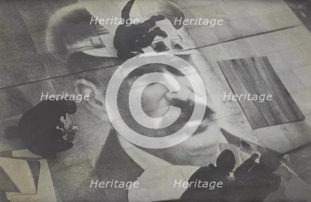 Portrait, 1933. Artist: Klutsis, Gustav (1895-1938)