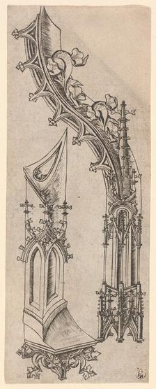 Gothic Letter "D", c. 1480/1500. Creator: Unknown.
