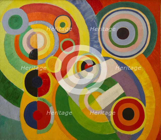 Rythme, Joie de vivre (Rhythm, Joy of living), 1930. Creator: Delaunay; Robert (1885-1941).