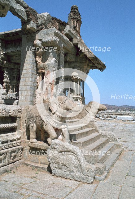 Vitthala Temple, Hampi, Karnataka, India.