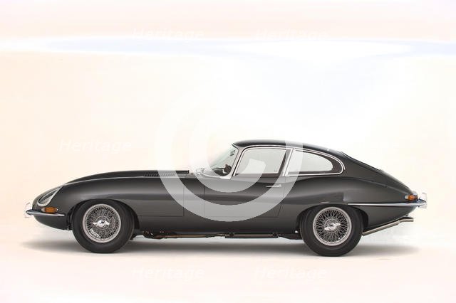 1966 Jaguar E type Series 1 fixed head coupe. Creator: Unknown.