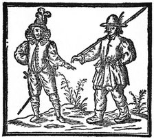 'Velvet breeches and cloth breeches', 1592, (1910). Artist: Unknown
