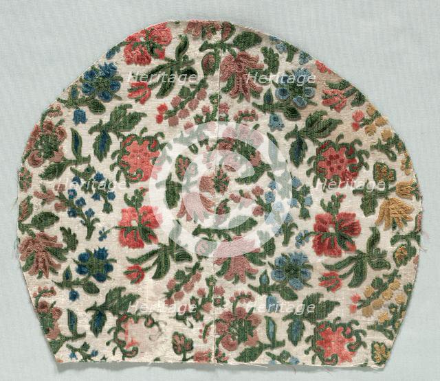 Velvet Fragment, late 1600s. Creator: Unknown.