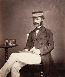 Major Bowie B.A. Mry. Sry. to Lord Canning, Calcutta, 1860. Creator: Unknown.