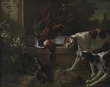 Hounds with Wild-Fowl and Game, 1726. Creator: Jean-Baptiste Oudry.