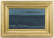 Nocturne: Blue and Silver--Bognor, 1871-1876. Creator: James Abbott McNeill Whistler.