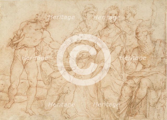 Salome Receiving the Head of John the Baptist, between 1512 and 1514. Creator: Cesare da Sesto.