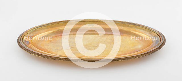 Pair of Platters, Paris, 1809/19. Creators: Martin-Guillaume Biennais, Pierre-Benoît Lorillon.