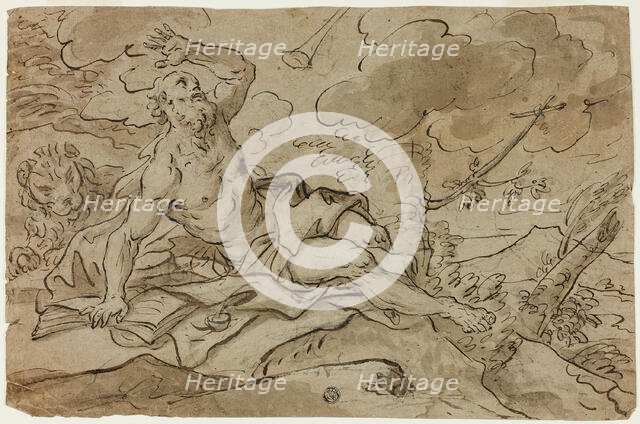 Saint Jerome, n.d. Creator: Paolo de' Matteis.