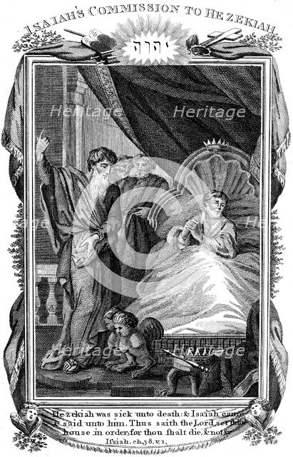 Isaiah, Old Testament prophet, c1804. Creator: Unknown.