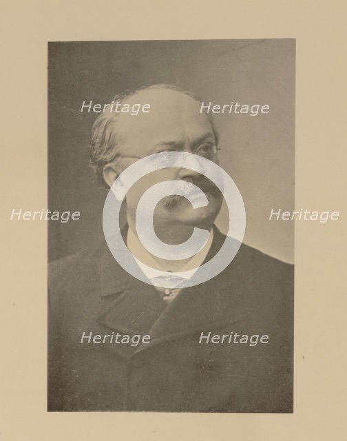 Portrait of the Composer Charles Lecocq (1832-1918). Creator: Anonymous.