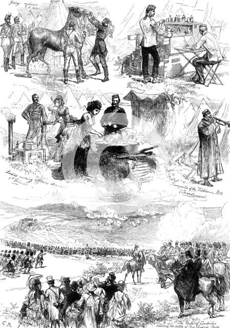 The Autumn Campaign on Dartmoor, 1873. Creator: Unknown.