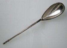 Spoon, Byzantine, 5th-6th century. Creator: Unknown.