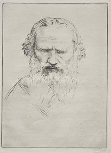 Tolstoi. Creator: Alphonse Legros (French, 1837-1911).