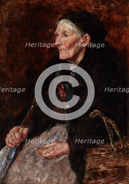 Old Market Woman, 1885. Creator: William Forsyth.