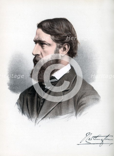 Spencer Compton Cavendish, Marquis of Hartington, British Liberal statesman, c1890.Artist: Cassell, Petter & Galpin