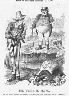 'The Dynamite Skunk', 1884. Artist: Joseph Swain