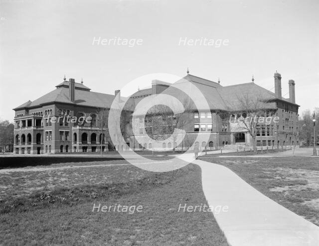 Waterman Gymnasium, U. of M. [i.e. University of Michigan], Ann Arbor, Mich., between 1910 and 1920. Creator: Unknown.