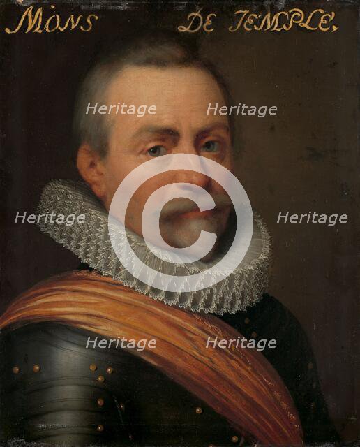 Portrait of Olivier van den Tempel (1540-1603), Lord of Corbeecke, c.1609-c.1633. Creator: Workshop of Jan Antonisz van Ravesteyn.