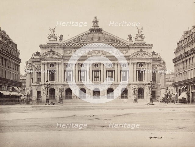 Paris Opera House, between 1822 and 1898. Creator: Francis Frith.