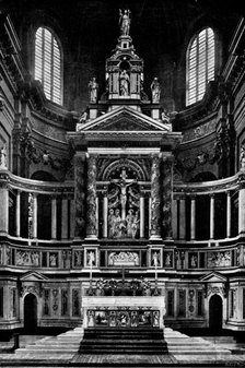 The Cathedrals of Great Britain: St. Paul's Cathedral - the Reredos, 1895. Creator: Francis Frith & Co.
