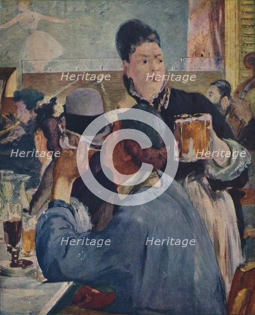 'La Serveuse De Bocks', ('The Waitress'), 1879, (1937). Creator: Edouard Manet.
