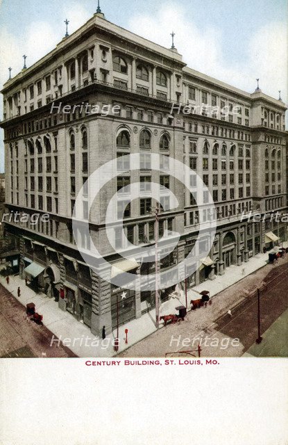 Century Building, St Louis, Missouri, USA, 1910. Artist: Unknown