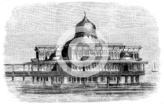 Bathing Kiosk in course of construction for the Viceroy of Egypt, 1858. Creator: Unknown.