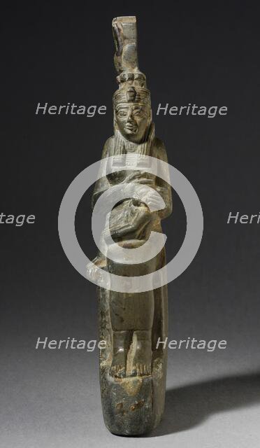 Isis Suckling Horus, Egypt, Third Intermediate Period circa 24th Dynasty. Creator: Unknown.