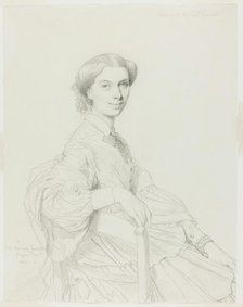 Madame Charles Gounod, 1859. Creator: Jean-Auguste-Dominique Ingres.