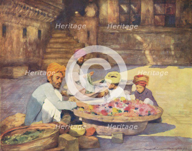 'At the Door of the Temple', 1905. Artist: Mortimer Luddington Menpes.