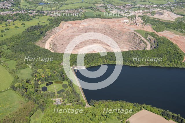 Swithland Reservoir Water Works and Mountsorrel Quarry, Leicestershire, 2018. Creator: Damian Grady.