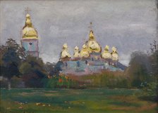 St Michael's Monastery in Kyiv, 1903. Creator: Jan Stanislawski.