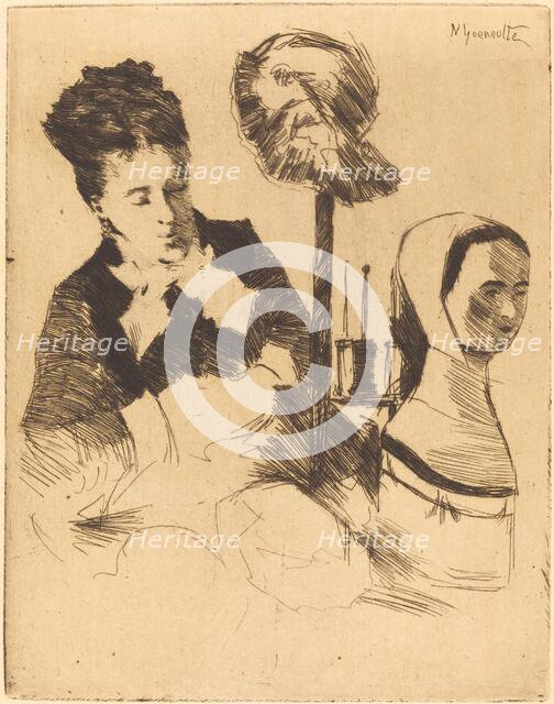 The Milliner (La modiste). Creator: Norbert Goeneutte.