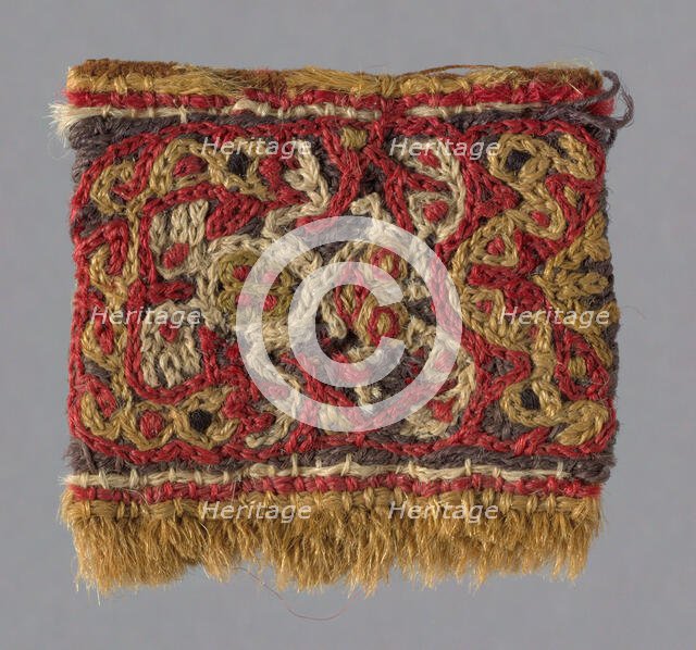 Ornamental Tab, Peru, 1000/1476. Creator: Unknown.