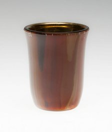 Lithyalin Beaker, Bohemia, c. 1830. Creator: Friedrich Egerman.