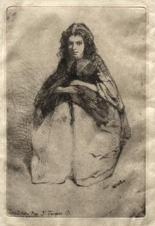 Fummette, 1858. Creator: James McNeill Whistler (American, 1834-1903).