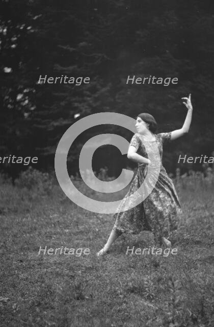 Michio Ito pupils, 1921 June 24. Creator: Arnold Genthe.