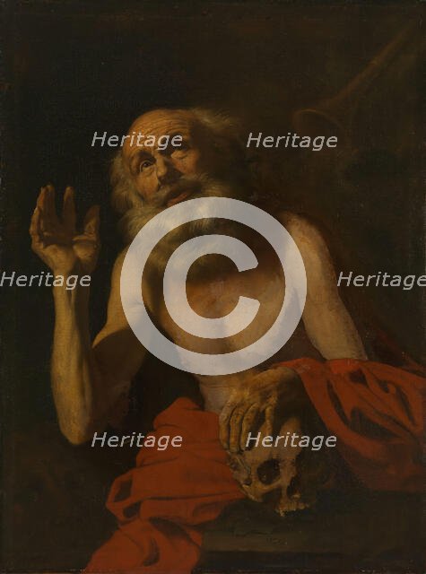 The Vision of St. Jerome, probably between 1620 and 1650. Creator: Claude Vignon.