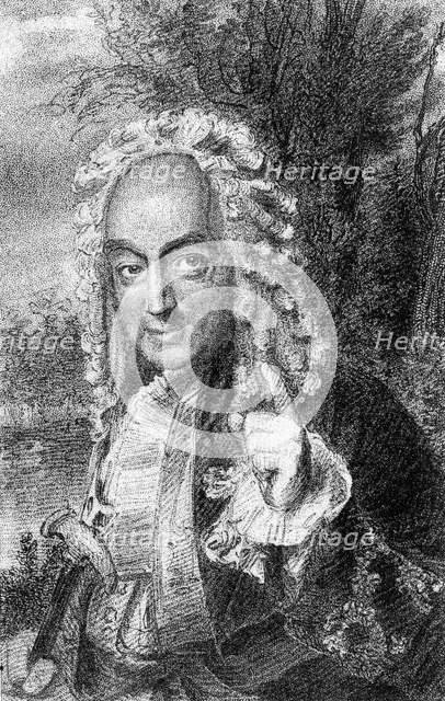 Joseph Shepherd Munden, English actor, as Sir Francis Gripe, late 18th or early 19th century (1884). Artist: Unknown