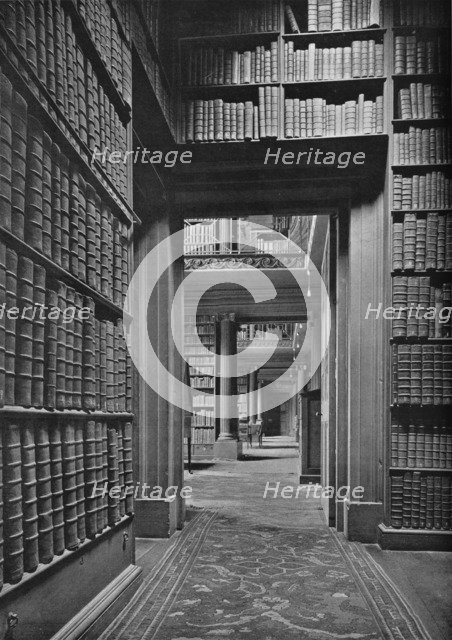 'Some Staple Authors Sleeping on their Shelves', 1926. Artist: Unknown.