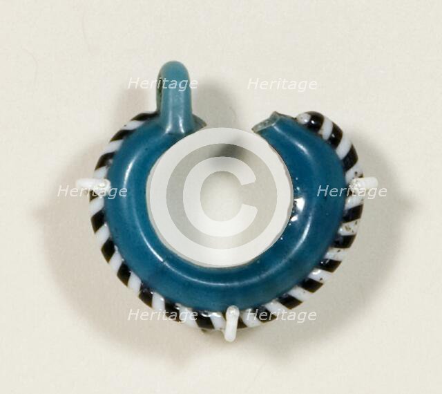 Earring, Egypt, New Kingdom, Dynasty 18 (about 1550-1295  BCE). Creator: Unknown.