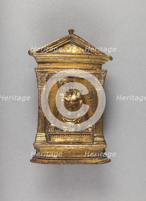 Pax of the Risen Christ Displaying His Wounds, late 15th century. Creator: Unknown.