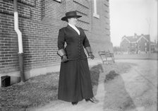 Mrs. R.M. McLennan, Sufragette [sic], 1913. Creator: Harris & Ewing.