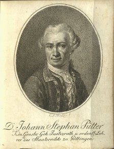 Portrait of Johann Stephan Pütter (1725-1807), 1794.