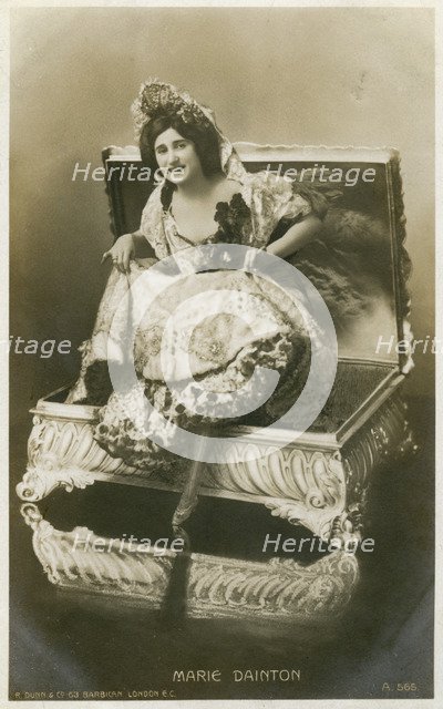 Marie Dainton, British actress, c1906.Artist: R Dunn and Co