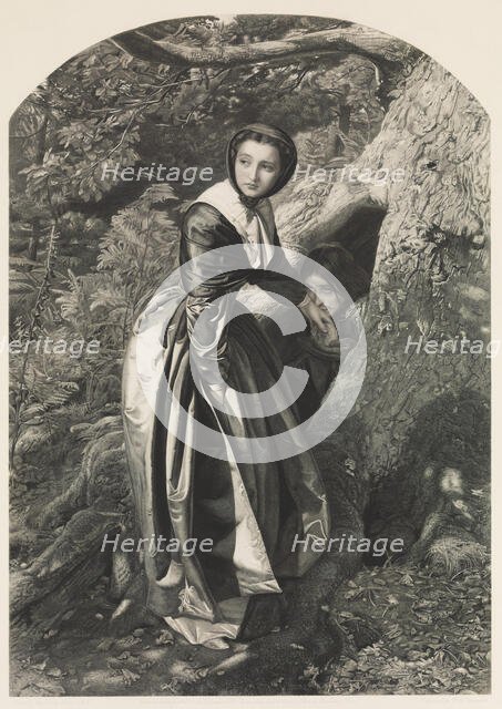 The Proscribed Royalist, January 15, 1858. Creator: William Henry Simmons.