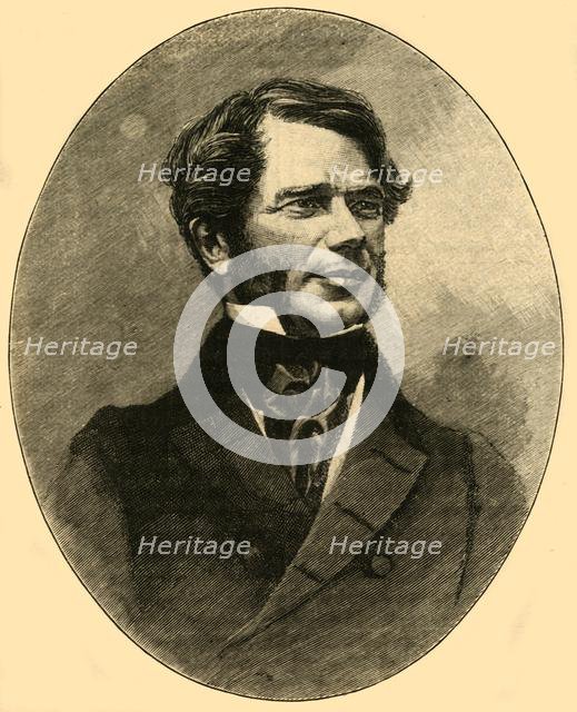 William Smith O'Brien, Irish nationalist rebel and politician, c1848 (c1890). Creator: Unknown.