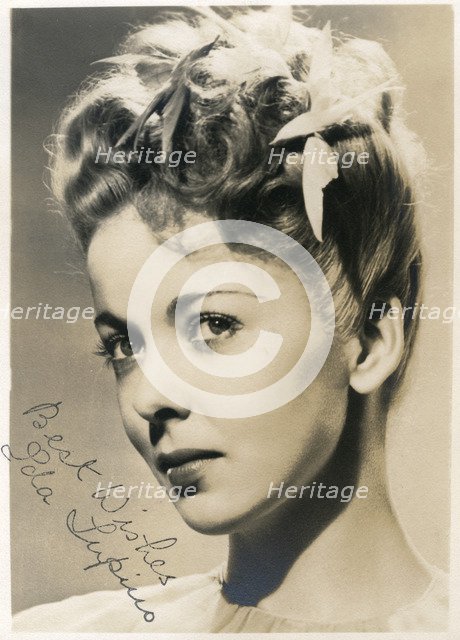 Ida Lupino (1914-1995), English actress and director, c1930s. Artist: Unknown